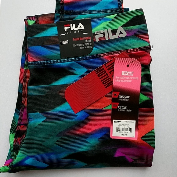Fila Pants - 🆕FILA Sport Printed Maui Legging Size XS
